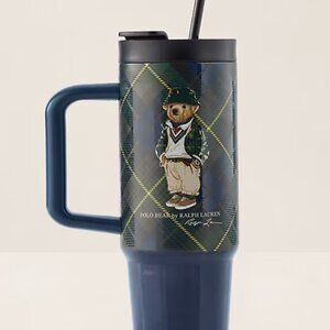 Polo Ralph Lauren Home Highmoore Polo Bear Water Bottle & Straw